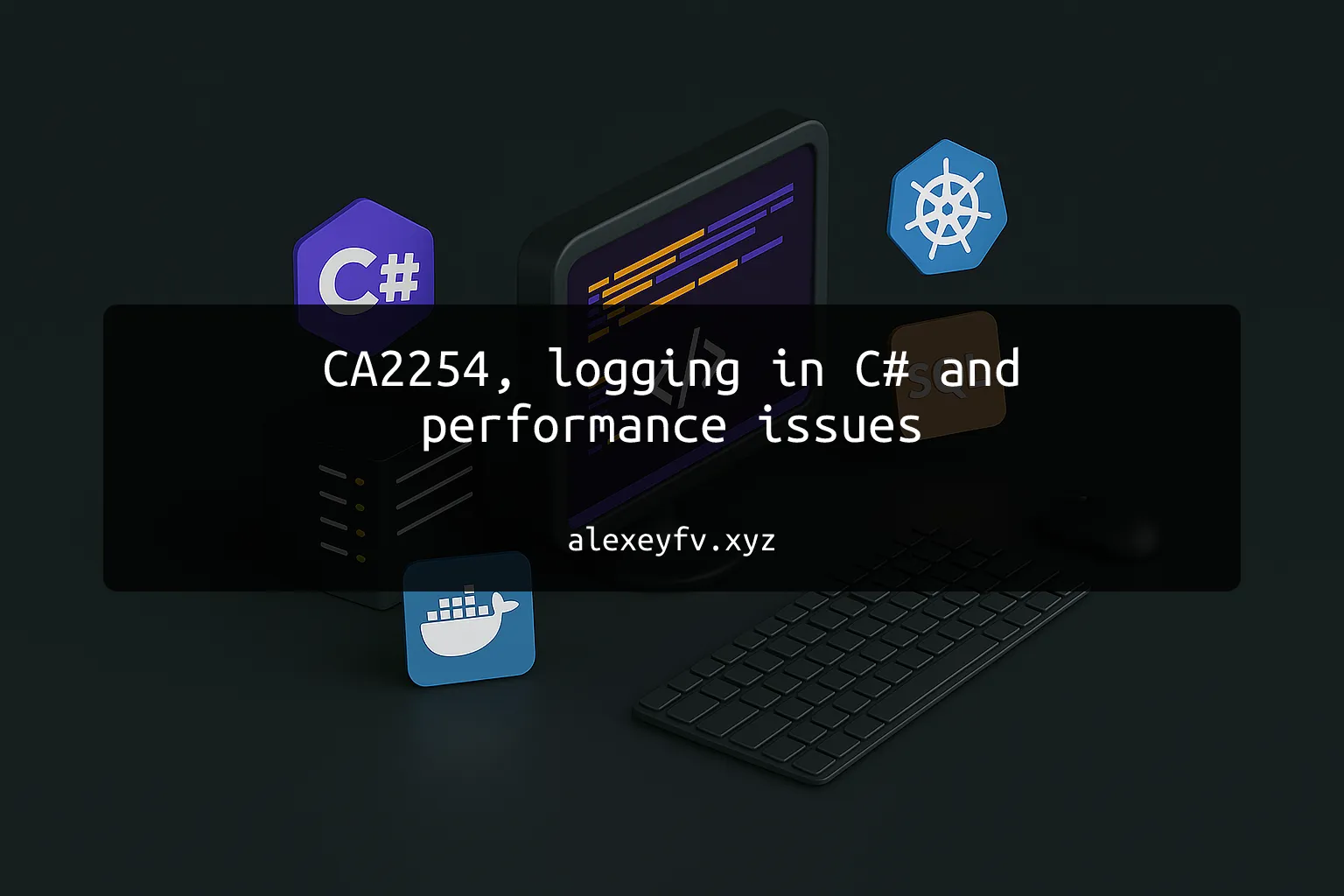 img of CA2254, logging in C# and performance issues